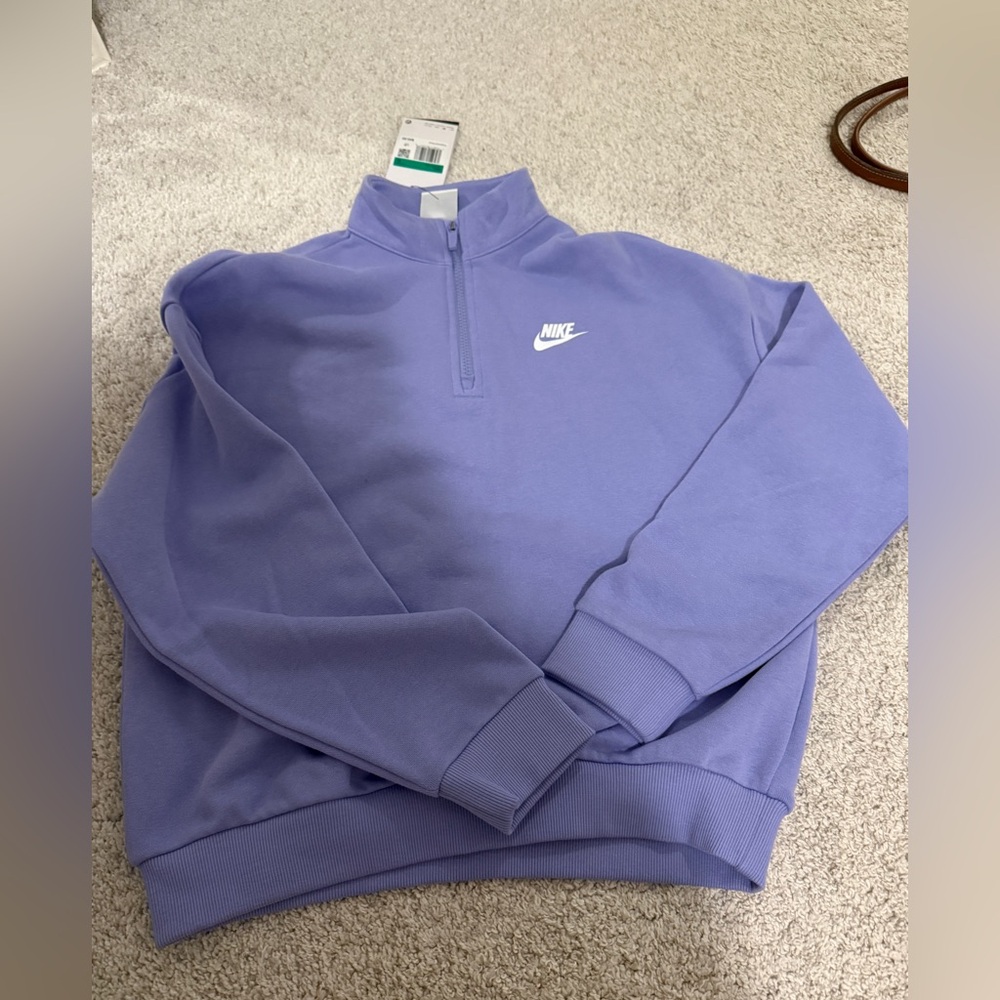 Nike Light Purple Quarter-Zip Top